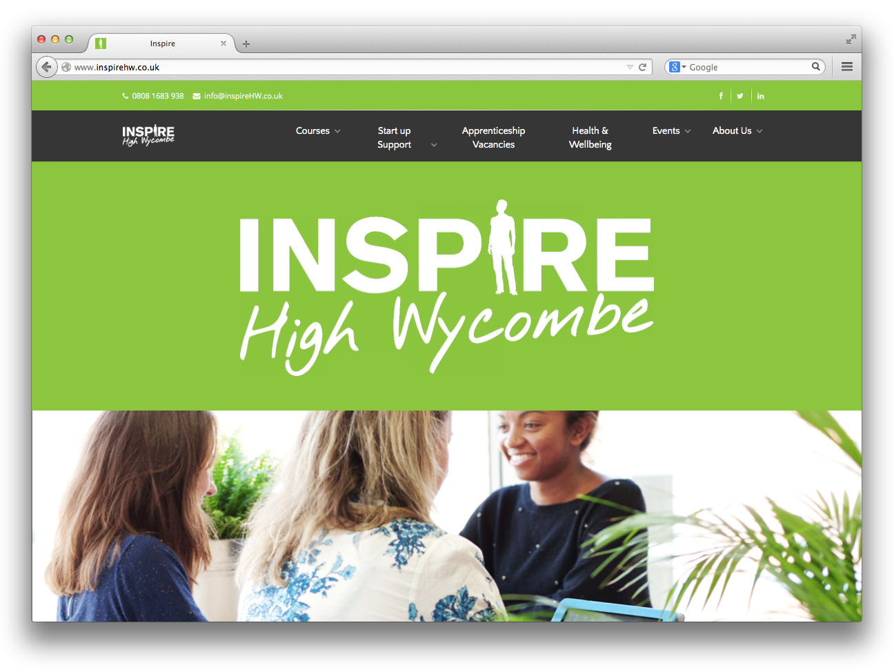 Inspire High Wycombe: supporting employment, social enterprise and business